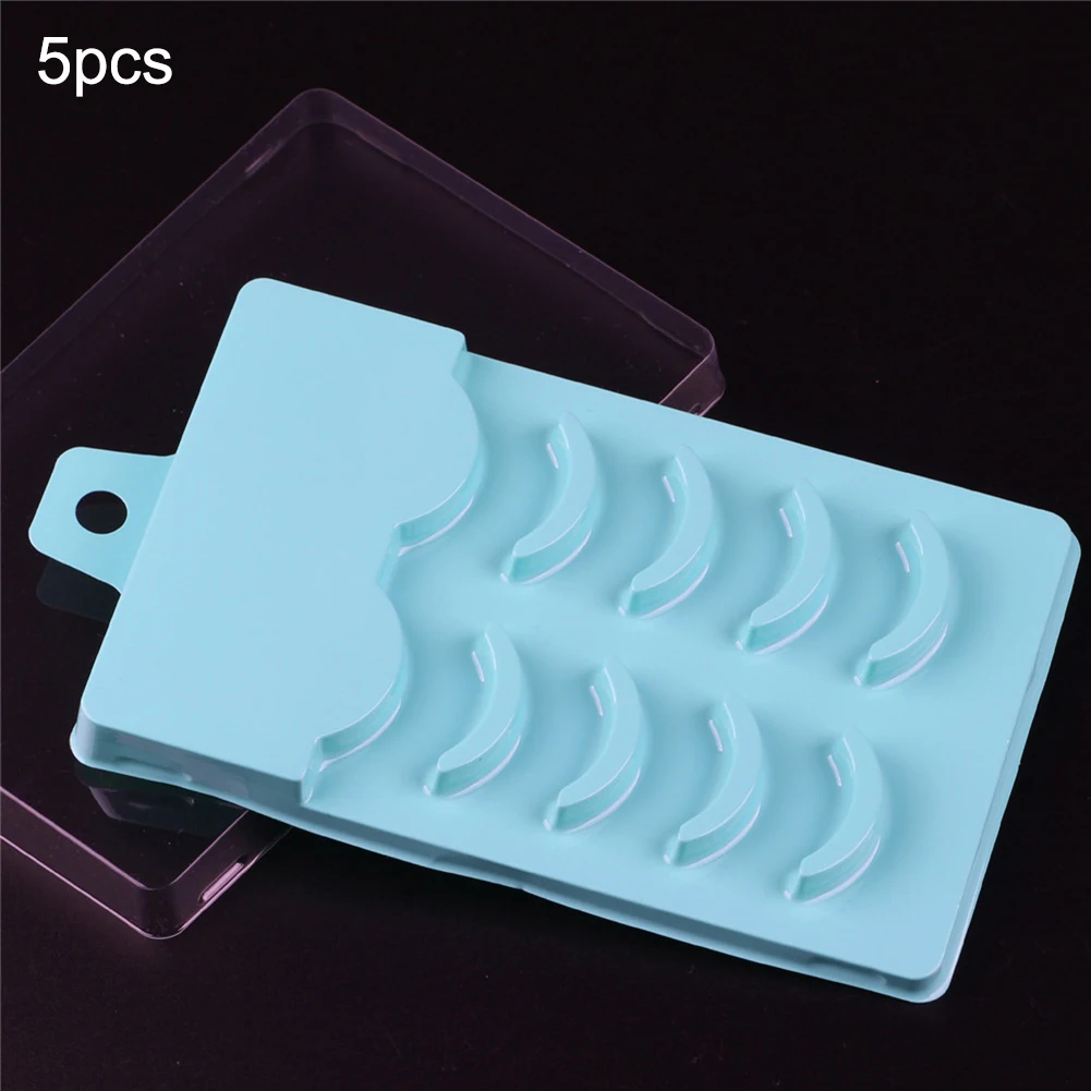 5 шт. пластиковые коробки для хранения накладных ресниц|Наборы инструментов