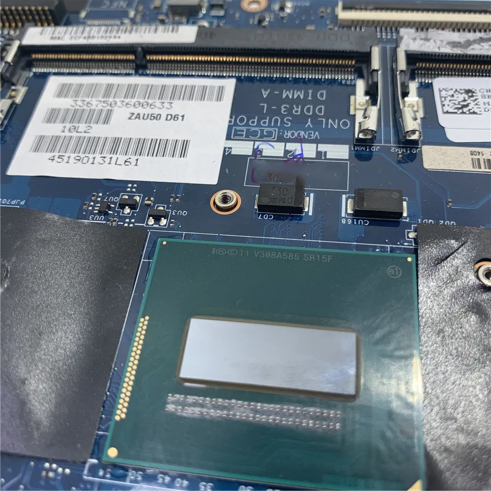 Материнская плата M3800 для ноутбука DELL материнская I7-4702HQ 0NDK8H SR15F LA-9941P K1100/2 ГБ