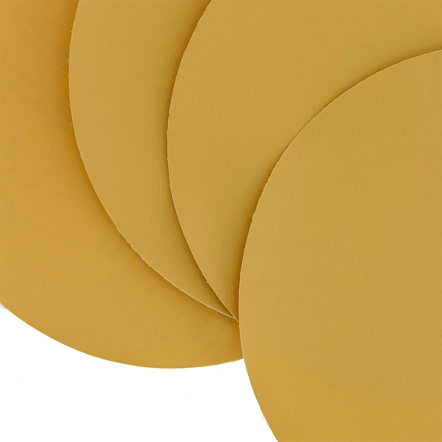50 sheets 6&quot Gold PSA Self Adhesive Stickyback Sanding Discs for DA Sanders - Sandpaper Finishing Auto wood woking | Инструменты