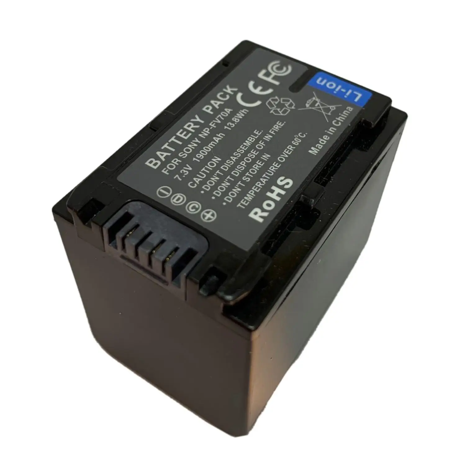 7XINbox Батарея для Sony цифрового видео Камера Akku емкостью NP-FV70A 7 4 v 3410 мА-ч |