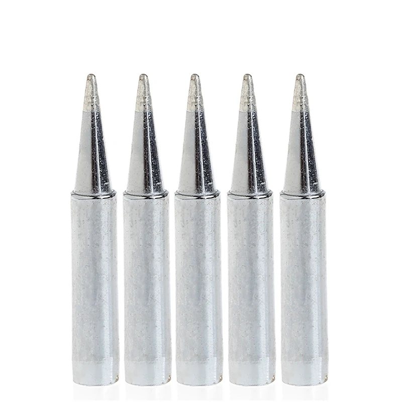 

5Pcs Replacement Solder Soldering Iron Tip For Hakko 936 Station 900M-T-B