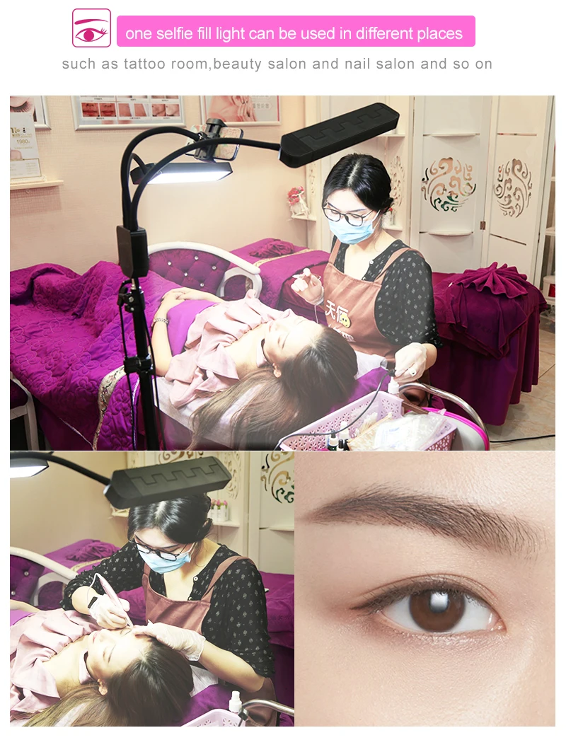 MAMEN Selfie Ring Light светодиодный приглушаемая Фотографическая подсветка для Youtube Studio Video Live потоковая камера DSLR Nikon Canon sony Make up кольцо с фотографией осветительная лампа с держателем для телефо