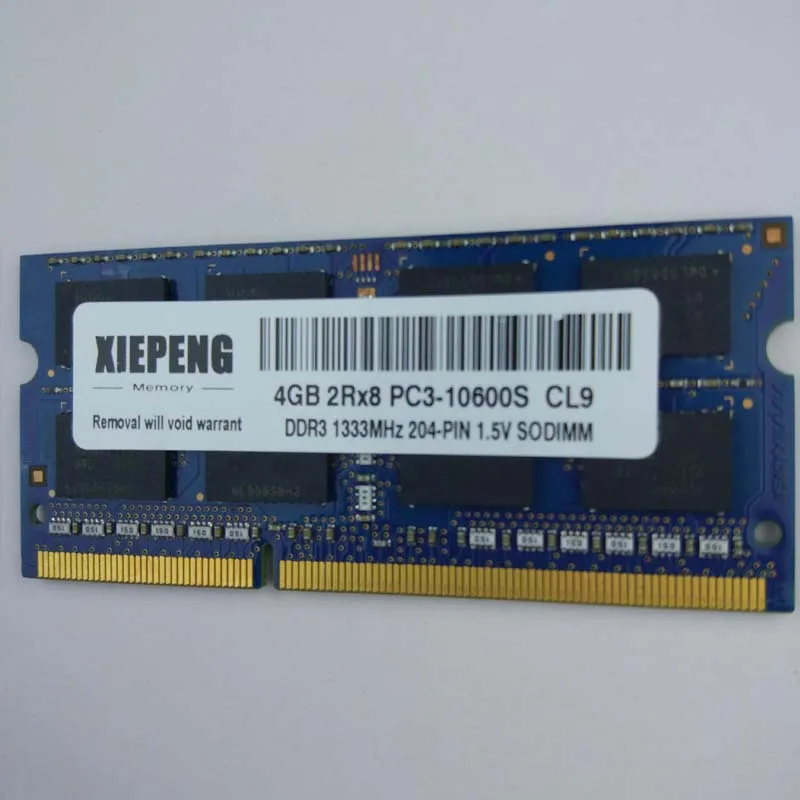 Память для ноутбука 8 Гб 2Rx8 PC3 10600S DDR3 1333 МГц 4 pc3 10600 ОЗУ Lenovo ThinkPad W520 X220i X1 Edge E420s