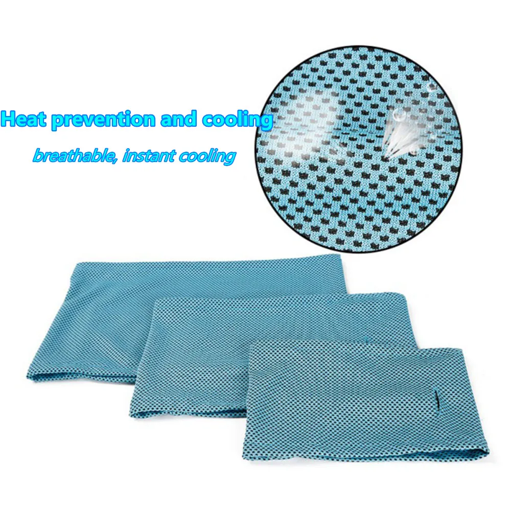 Охлаждающий ошейник для собак яркий ледяной охлаждающий бандана шарф летние