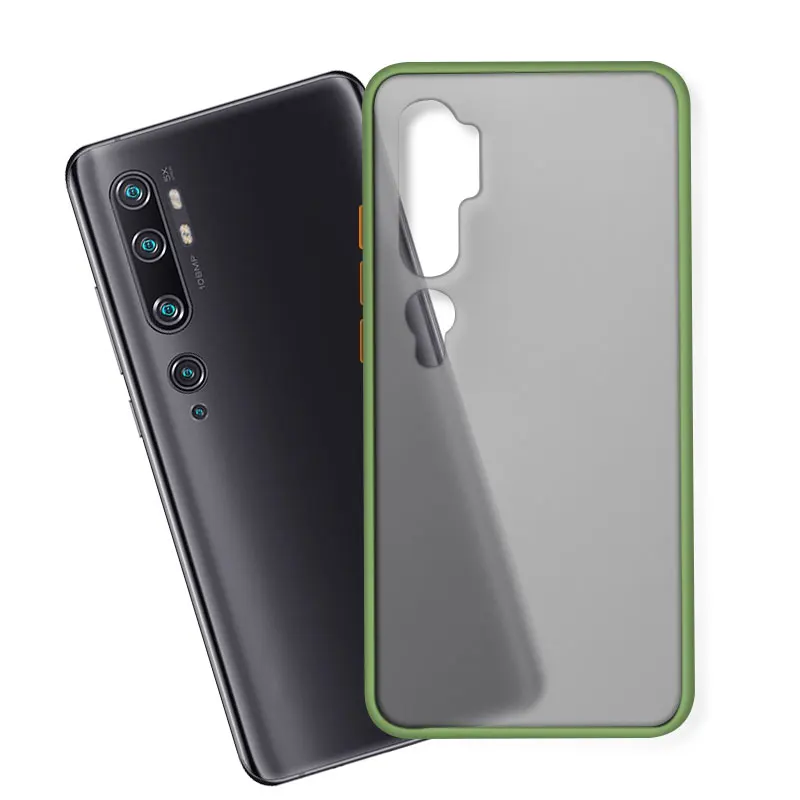 Case for Xiaomi Mi CC9 Pro Contrast Color Phone Silicone Phantom Protector Cover Note 10 CC9e A3 LITE Matte Back |