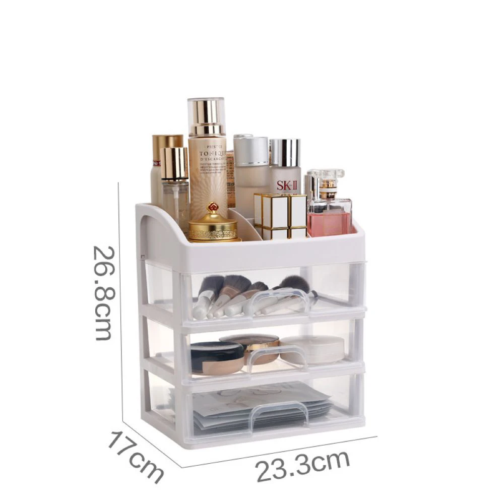 

Makeup Organizer Storage Drawers Organizador Maquillaje Organizers Na Biurko Make Up Jewelry Plastic Home Office Bathroom Box