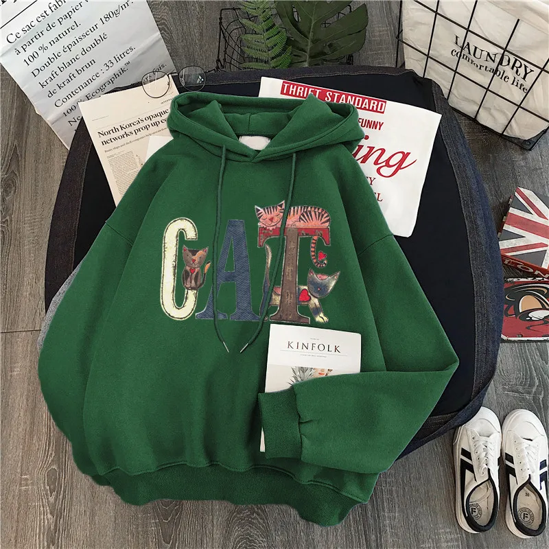 худи для женщин sweetshirts hoodie women autumn&winter hoodies moletom oversize+clothing+women aesthetic sweatshirt  feminino