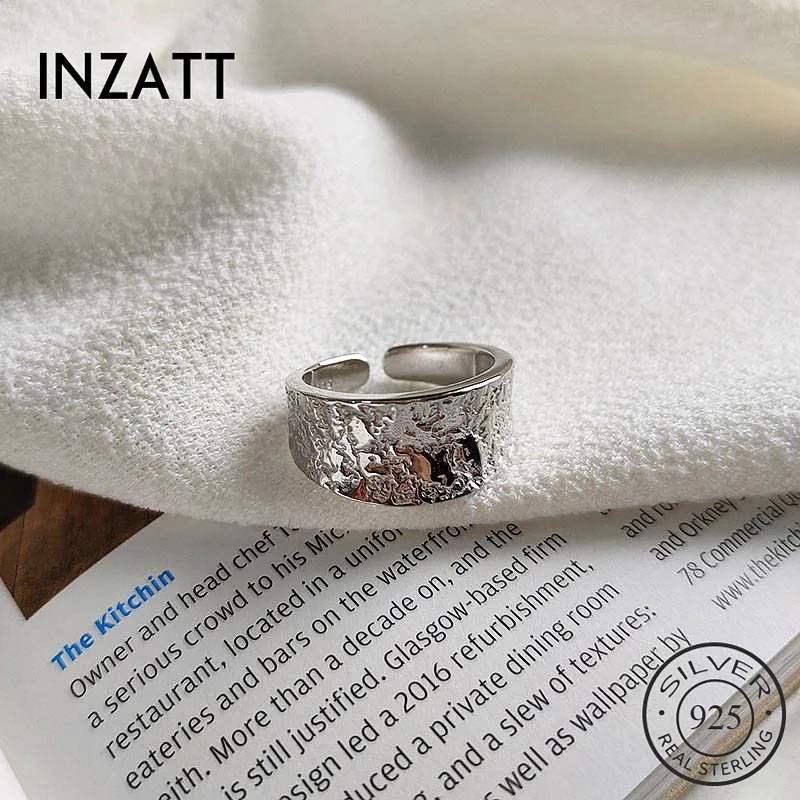 Женское кольцо с изменяемым размером INZATT ювелирное изделие в стиле панк из