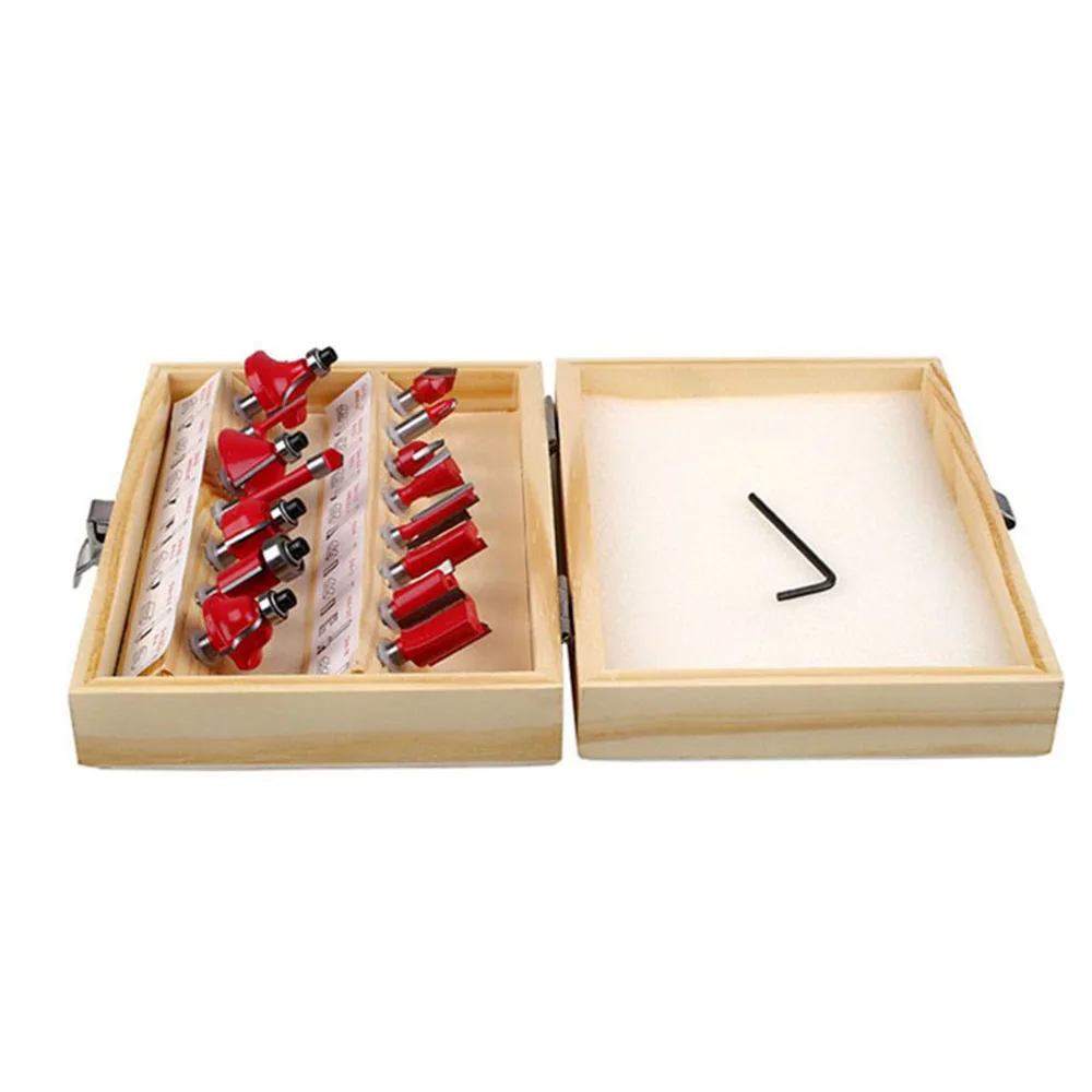 Набор фрез для гравировки по дереву 15 шт. 8 мм | Инструменты