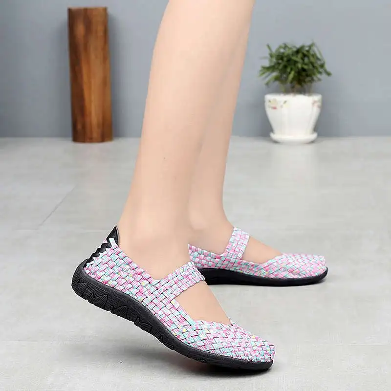 

Women's Sport Shoes Whitte Female Running Sneakers Light Weight Sports Women Without Lacing Kid Sneakers Large Platform Tennis