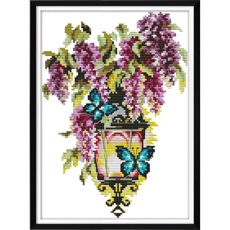 H794 Everlasting love light of fascination китайские наборы крестиков экологический хлопок с принтом 14CT DIY подарок рождественские украшения - Цвет: H794