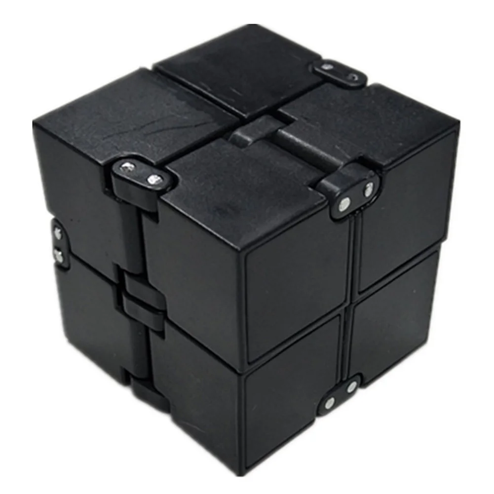 

Infinity Cube Toy Aluminium Deformation Magical Cube Toys for chilren Stress Reliever for EDC Anxiety