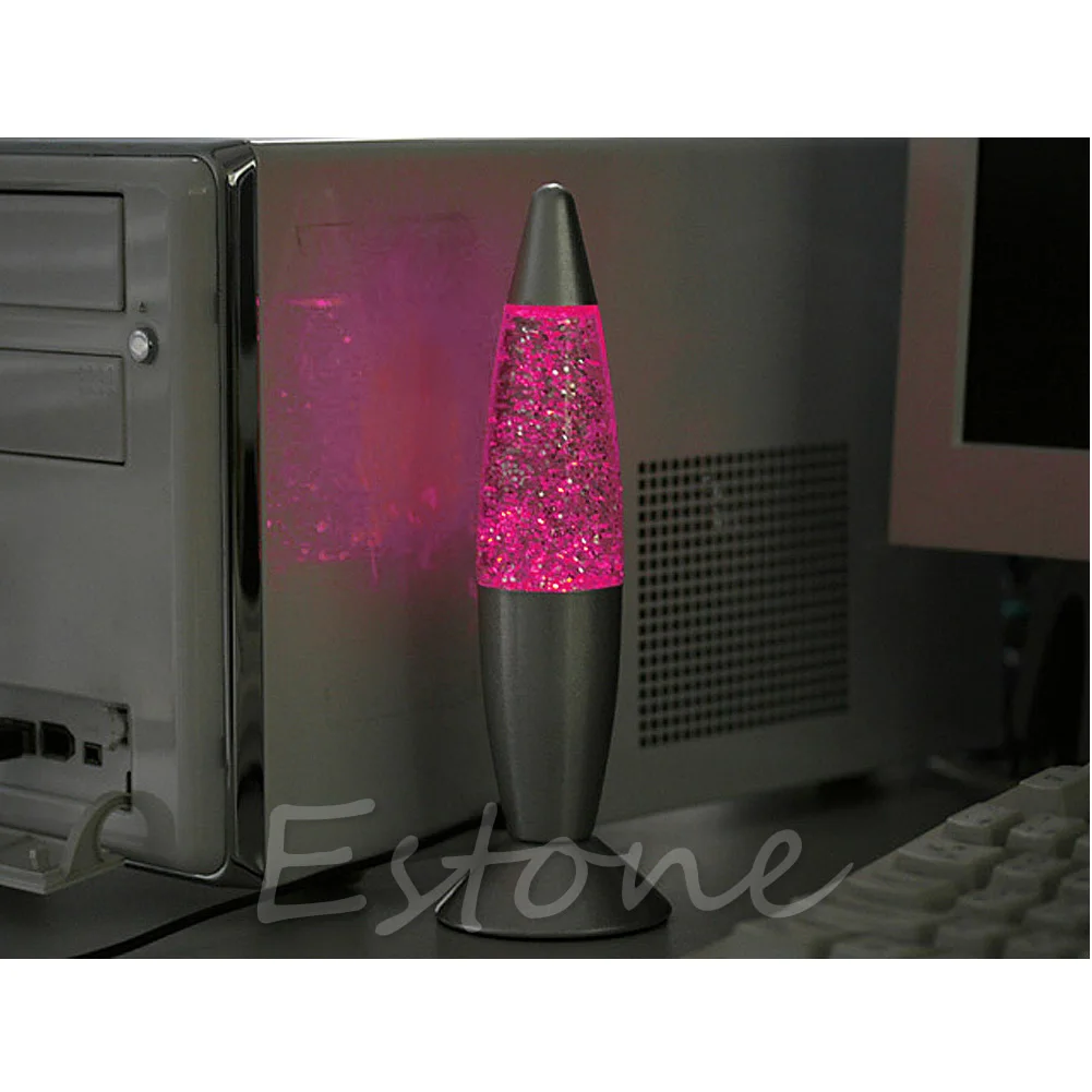 Многоцветная светодиодная лампа-лава с подсветкой USB украшение Вечерние | Лампы и