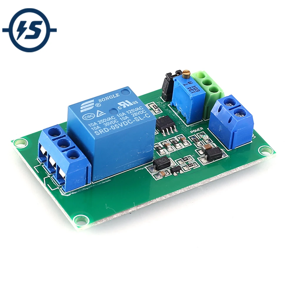 Модуль индикатора напряжения LM393 цепь управления реле 5 в 1 канал для тестирования