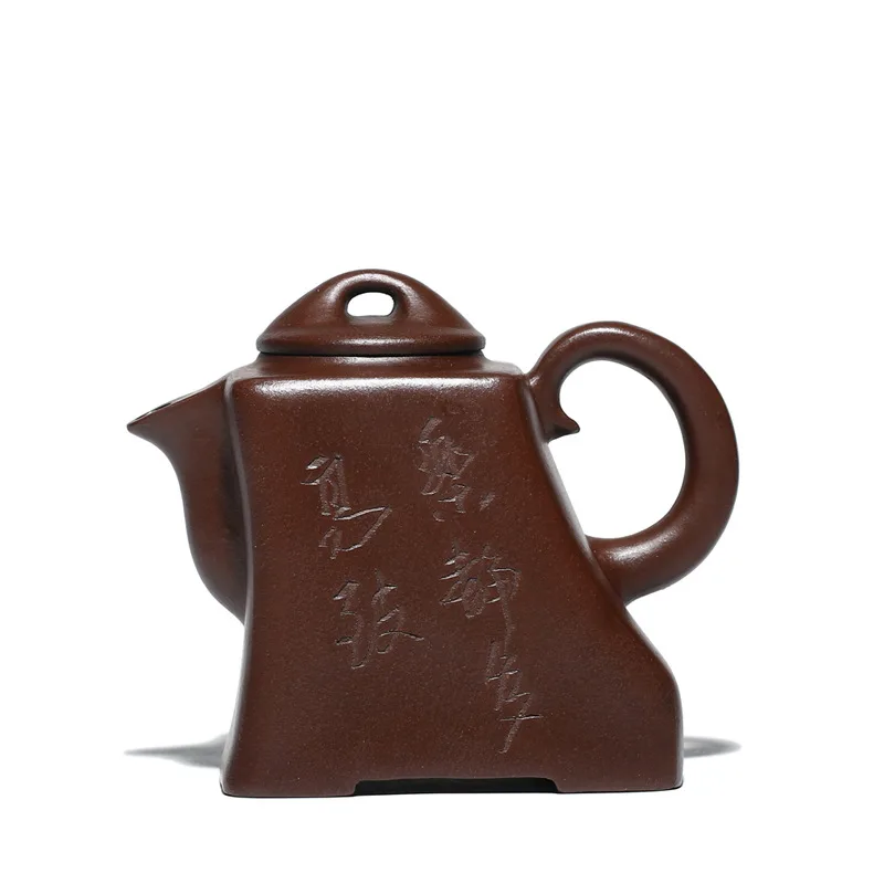 

Yixing Zisha teapot Gaozhi teapot yuzhongsha lihaiyan raw ore purple clay handmade tea set