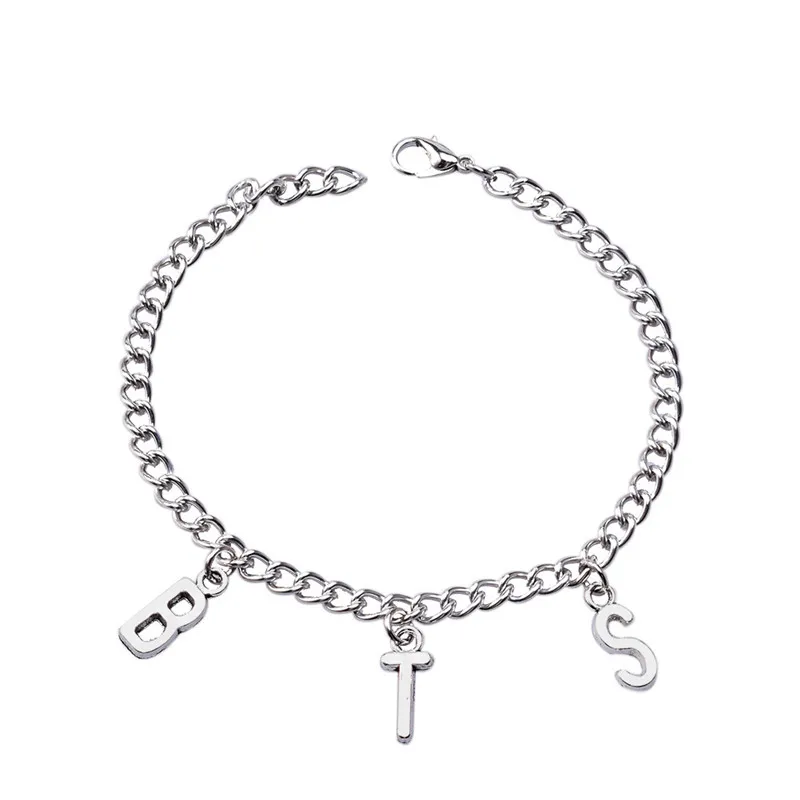 

2021 New Alphabet ARMY Bracelet Fashion Punk Accessories