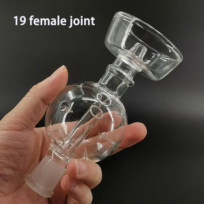 1pcs 18mm Female Joint or Male Joint Glass Hookah Tobacco Oil Collector Shisha Oil Collection Chicha Narguile Accessories enlarge