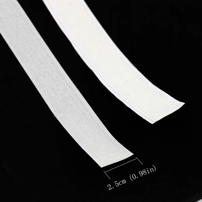 Клейкая лента на липучке с двойным крючком Ширина 25 мм|Клейкая крепежная лента| |