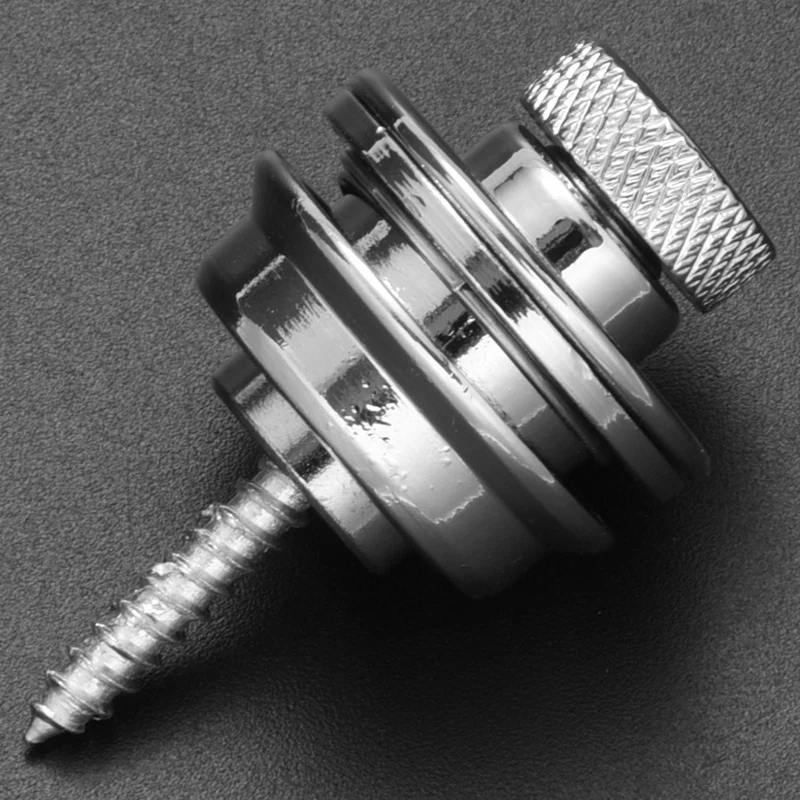 

2pcs Non-slip Guitar Strap Lock Guitar Belts Buckle Button Thread For Acoustic Electric Bass Guitar Strap Parts Accessories