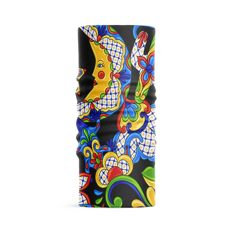 Unisex Summer Turban Creative Design Cartoon Anime Bandana Microfiber Seamless Tubular Scarf Sports Dust-Proof Hijab buffe |