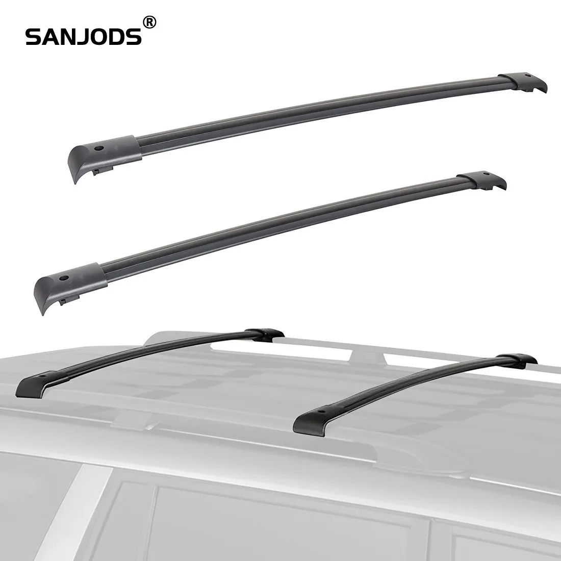 Автомобильный багажник на крышу SANJODS для Honda Pilot 2003 2004 2005 2006 2007 2008|Багажники крыши