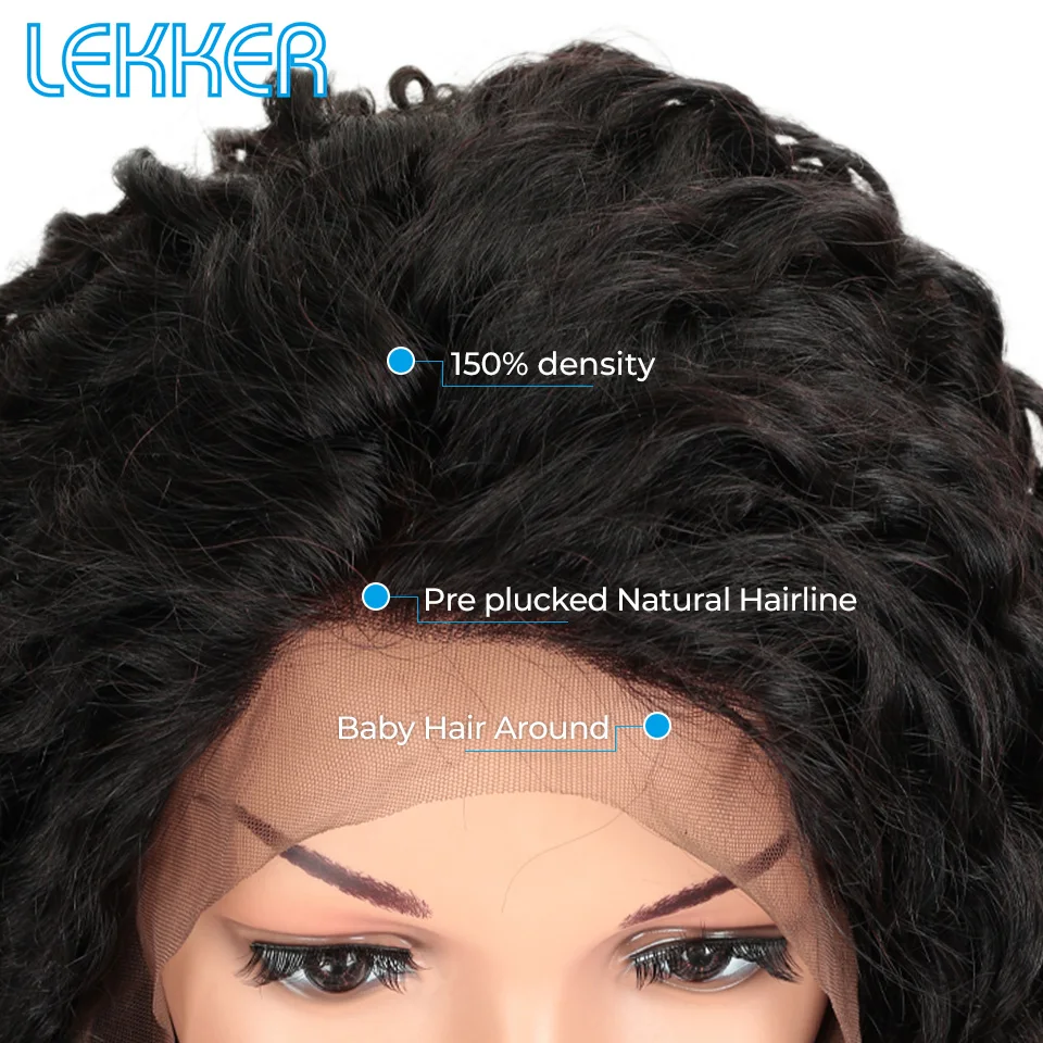 Парик с глубокой волной из натуральных волос 13x4|Парики сеткой впереди| |