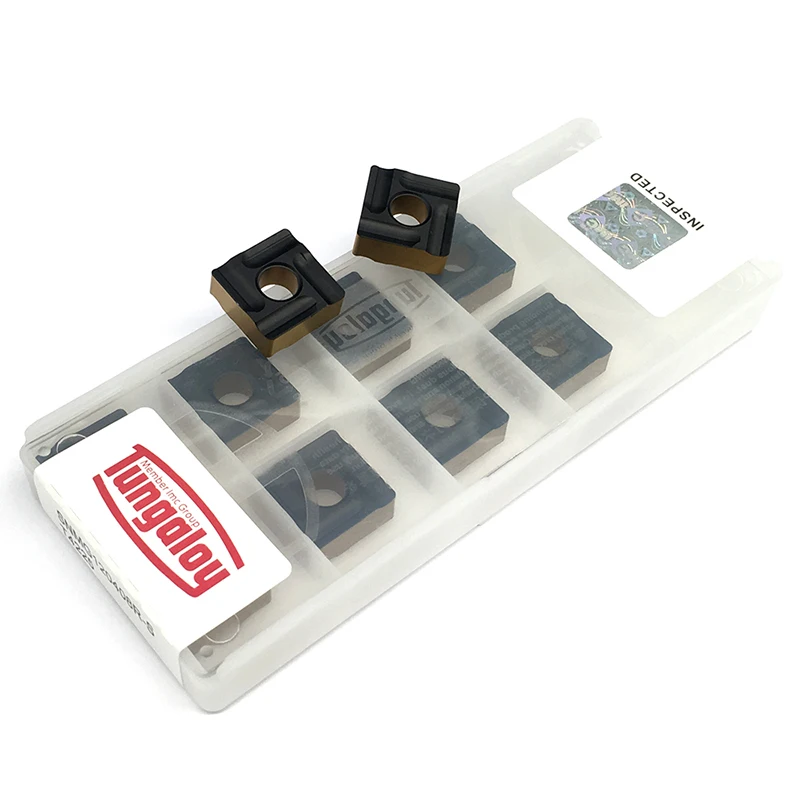 10 Uds SNMG120408 R S T4225 100% Original Tungaloy dos-color insertos de carburo SNMG externa de 120408 herramientas para torneado torno herramientas de corte
