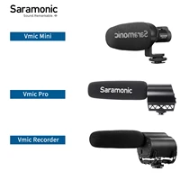 saramonic vmic series super directional video condenser microphone for dslr cameras camcorders smartphones for recording