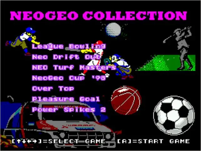 Спортивная Коллекция NEOGEO AES 28 в 1 игровой картридж и ShockBox для консоли SNK NEO GEO
