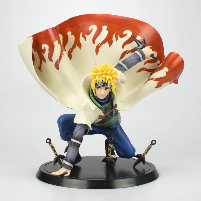 

Naruto Anime Uzumaki Naruto father Namikaze Minato Model creativity Decoration Figure Toys 15cm