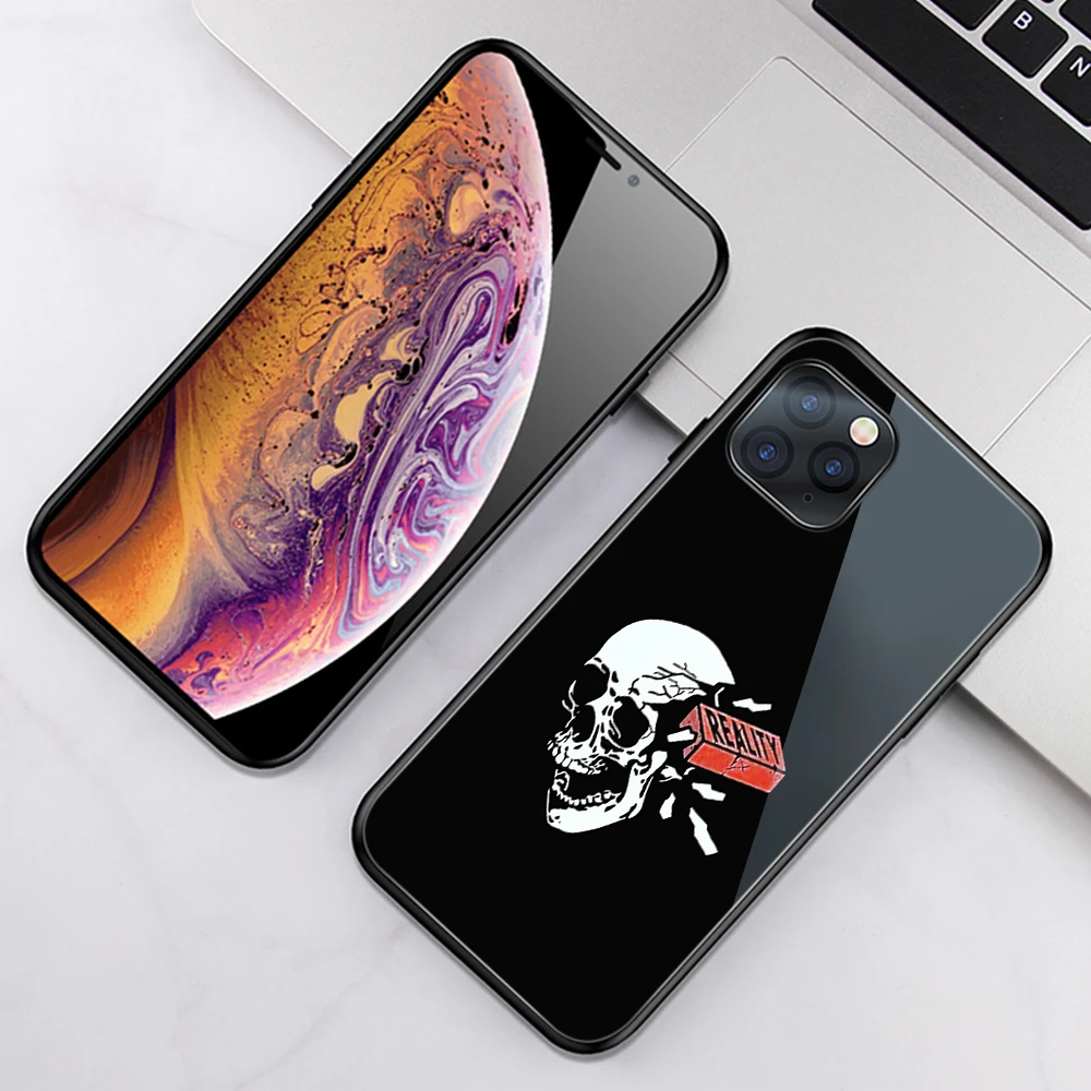 Ciciber чехол для телефона iphone 11 Pro XS макс. закаленное стекло XR 7X8 6 6s Plus милый смешной