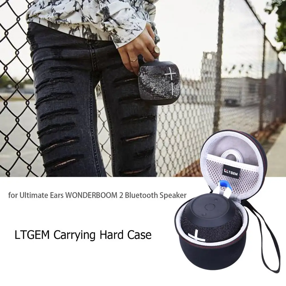 

LTGEM EVA Hard Case for Ultimate Ears WONDERBOOM2 Bluetooth Speaker