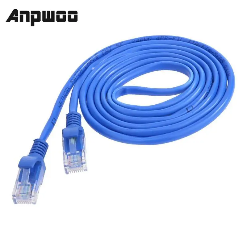 ANPWOO CAT5 RJ45 кабелей Ethernet 8Pin разъём Интернет сетевой кабель шнур провод из точек и