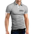Мужская хлопковая рубашка, с коротким рукавом, лето 2021 г., размера плюс