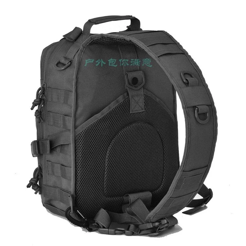 Single Shoulder Multifunctional Tactical Chest Bag For Outdoor Sports And Mountaineering