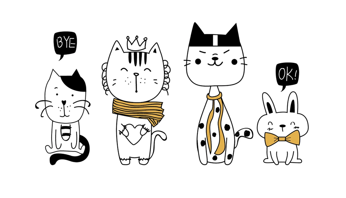 

Beautiful Creative Animals Car Stickers Waterproof Sunscreen Bumper Boot Decals PVC 14cm X 8cm