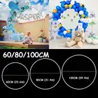 Пластиковый венок сделай сам с воздушным шаром, 150 см