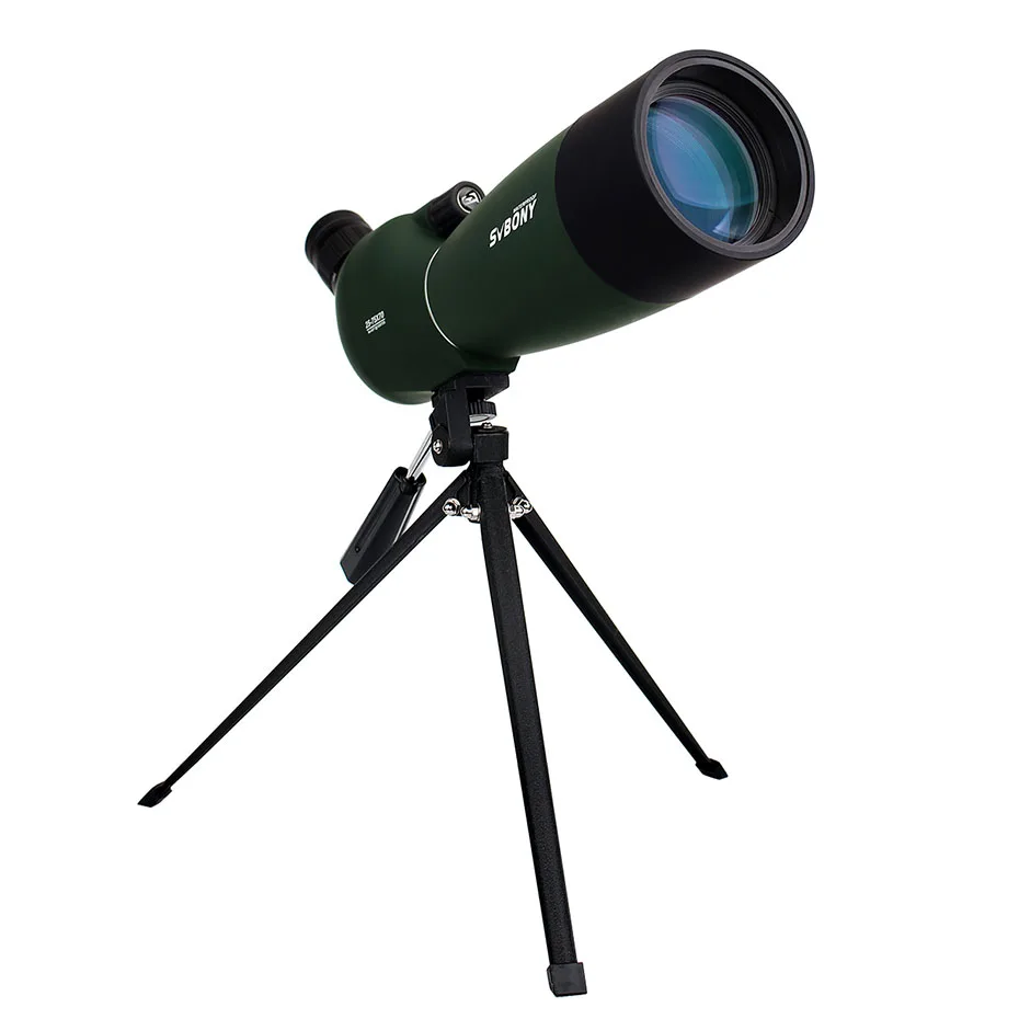 SVBONY 25-75x70mm Зрительная труба SV28 телескоп непрерывное Масштабирование BK7 Призма MC Объектив водонепроницаемый охотничий Монокуляр+ штатив F9308B для охоты, стрельбы, стрельбы из лука, наблюдения за птицами