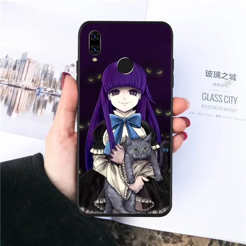 

higurashi no naku koro ni Phone Case For Huawei honor Mate P 10 20 30 40 Pro 10i 9 10 20 8 x Lite Luxury brand shell funda coque