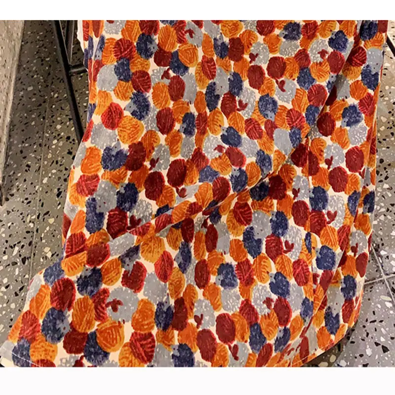 

XITAO Vintage Dress Fashion New Women Print Pattern Strapless 2021 Summer Minority Elegant Patchwork Loose Dress WLD6424