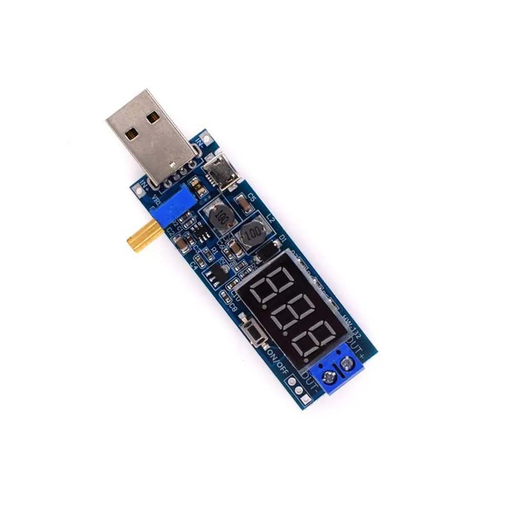 HW-132 DC USB Boost модуль регулятора мощности Настольный питания регулируемый
