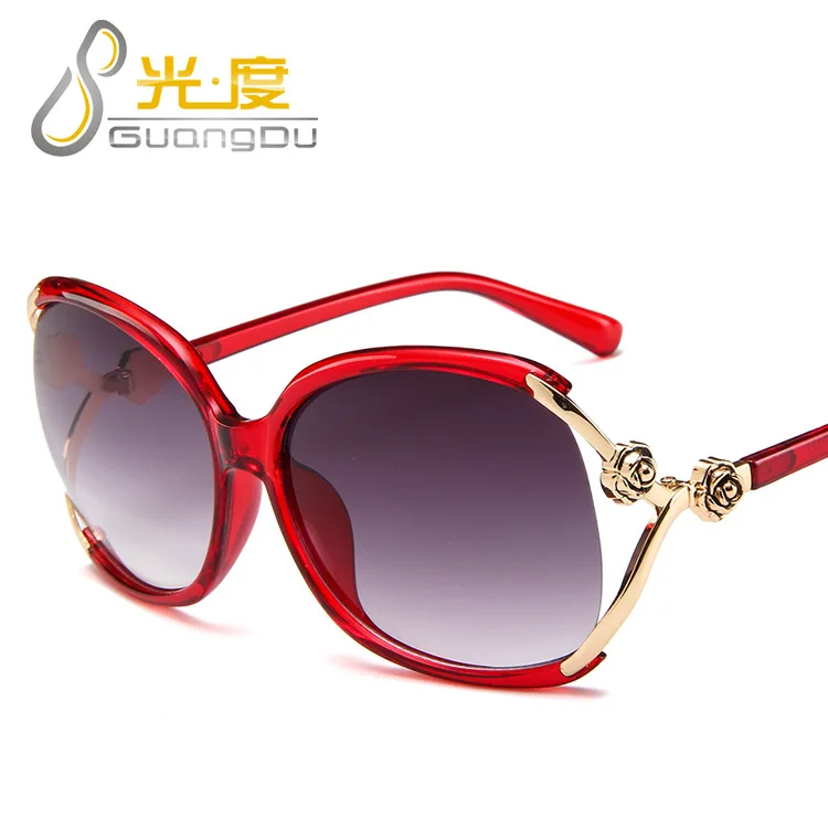 

Flower Polarized sunglasses women Retro Style Metal Frame Sun Glasses Famous Lady Brand Designer Oculos Feminino