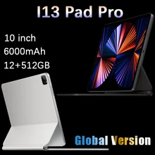 10 inch Tablet I13 Pad Pro 12+512GB Tablets PC MTK6797 10 Core Android 10 5G tablets Dual Call GPS Google Play Type-C Tablette