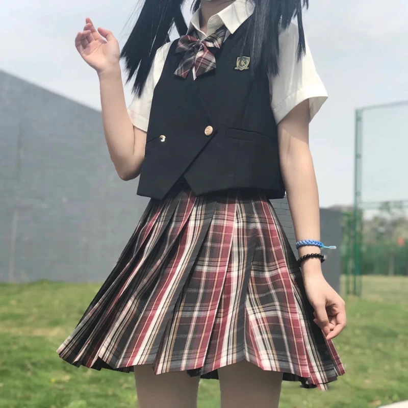 [Hei Yan] женские весенне-осенние жилеты жилет в Японской академии милый костюм для