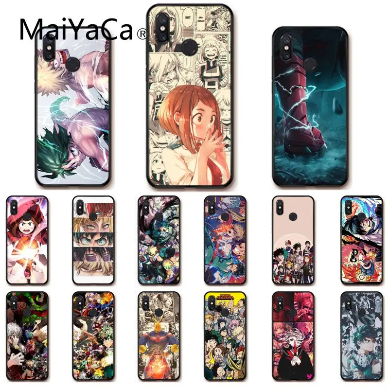 Чехол для телефона Maiyaca My Hero Boku No academic Deku Bakugou Xiaomi mi5 6 A1 A2 Lite Mi9 9SE mi8lite 8explorer Pocophone F1 |