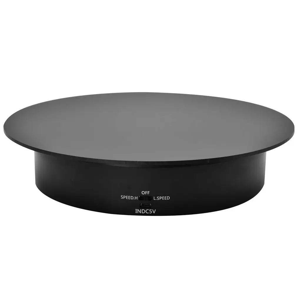 

238 Motorized Rotating Display Stand Jewelry Turntable Acrylic Surface Turntable Rechargeable For Model Hobby Product