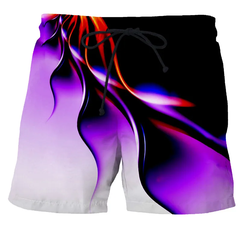 

printed 3d beach pants Mens Swim Shorts Surf Wear 3d digital beach pants Geometric pattern harajuku beach shorts board shorts