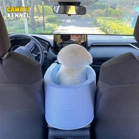 cawayi kennel dog accessories car seat carrier for cat dogs travel beds pet carrying car safety seat house for dogs perro chiens