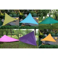 camping triangle tent sunshade tarp beach sun shelter outdoor picnic hiking awning canopy indooroutdoor activity accessory
