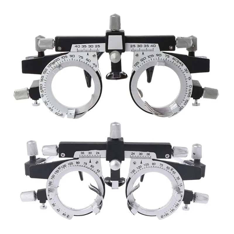 

Optical Trail Lens Frame Glasses Titanium Alloy Universal Adjustable Accessories Optometry Ophthalmologist Test Frame 875F